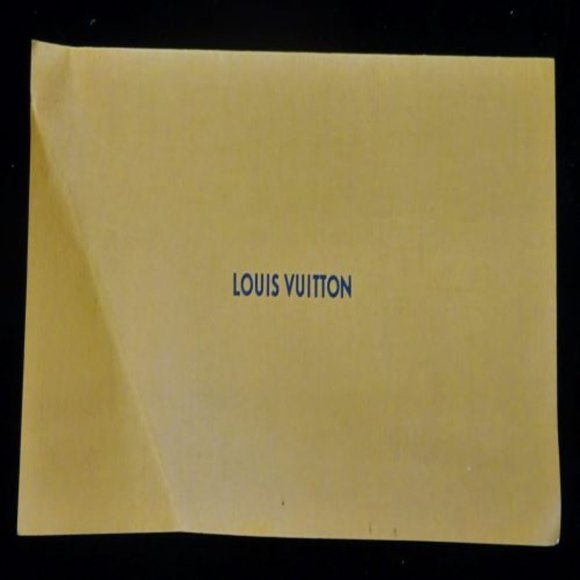 LOUIS VUITTON Authentic EMPTY ENVELOPE Designer GIFT ENVELOPE Priced CHEAP - Picture 2 of 12